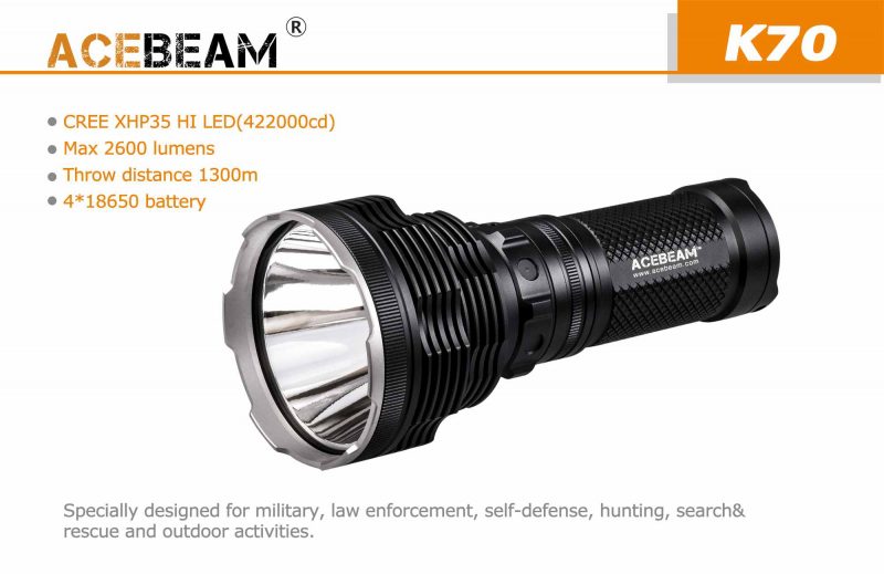 Acebeam K70 Zaklamp